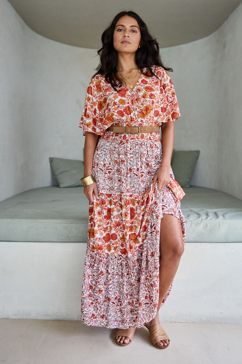 boho bird Women's Maxi Dresses Citrus Party Women's Fashion
