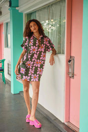 Kimi Cotton Dress – Cosmos