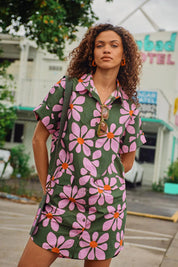 Kimi Cotton Dress – Cosmos