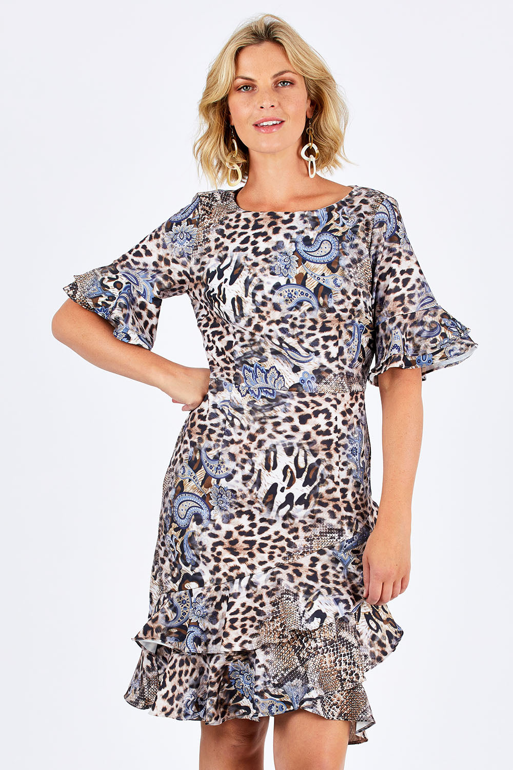 Preloved Dharma Dress - Leopard