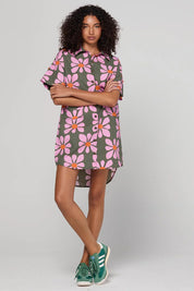 Kimi Cotton Dress – Cosmos