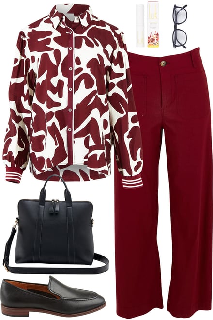 Aspen Shiraz Shirt and Shiraz Pants
