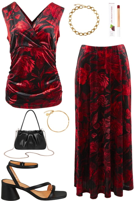 Nightfleur Velour Set