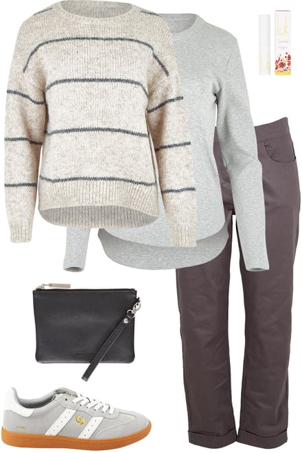Morning Meadow Sweater With Greys