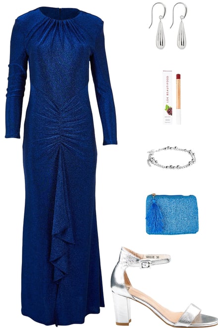Dion Gown With Silver