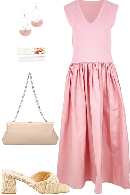Petal Sweet Intentions Dress With Pale