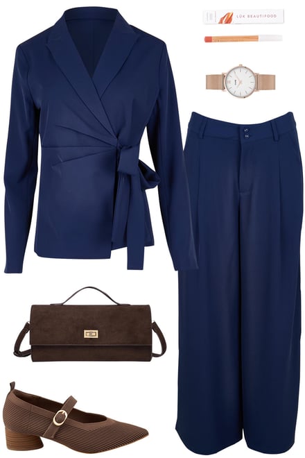 Navy Soft Suiting Set
