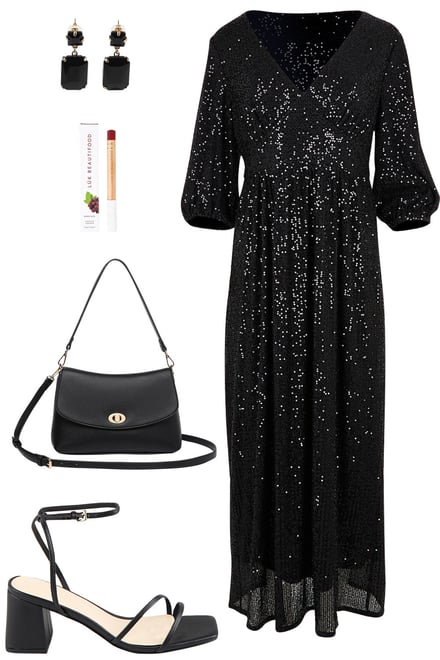 Priscilla Gown & All Black