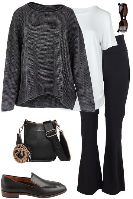Apache Cotton Jumper And Black