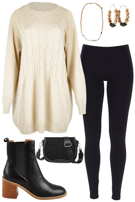 Relaxed Knit Meet Belle Legging