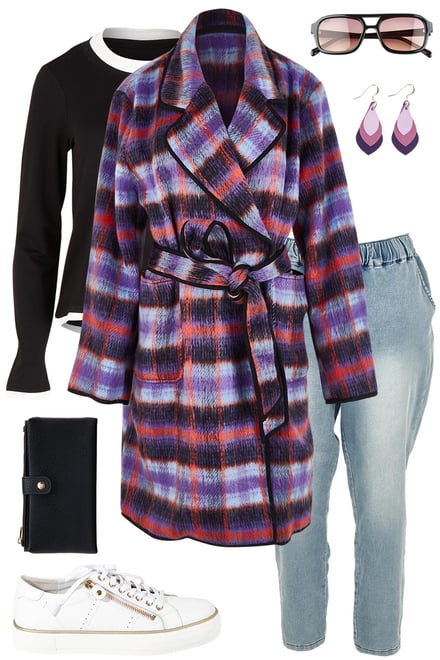 Betty Oslo Coat With Brooks Jean