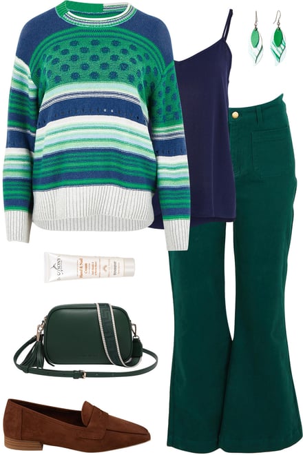 Bold Greens & Blues