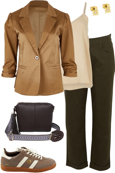 Donut Blazer & Pine Pants