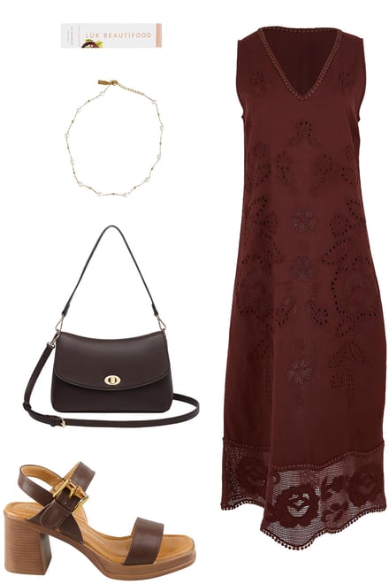 Love Lessons Dress With Chocolate