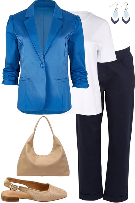 Airforce Blue Blazer & Honor Blue Pants