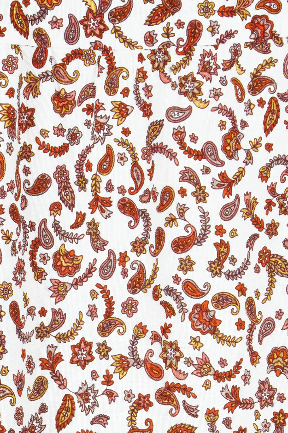 Product shot of the Honey Floral Shirt in colour Print, detail