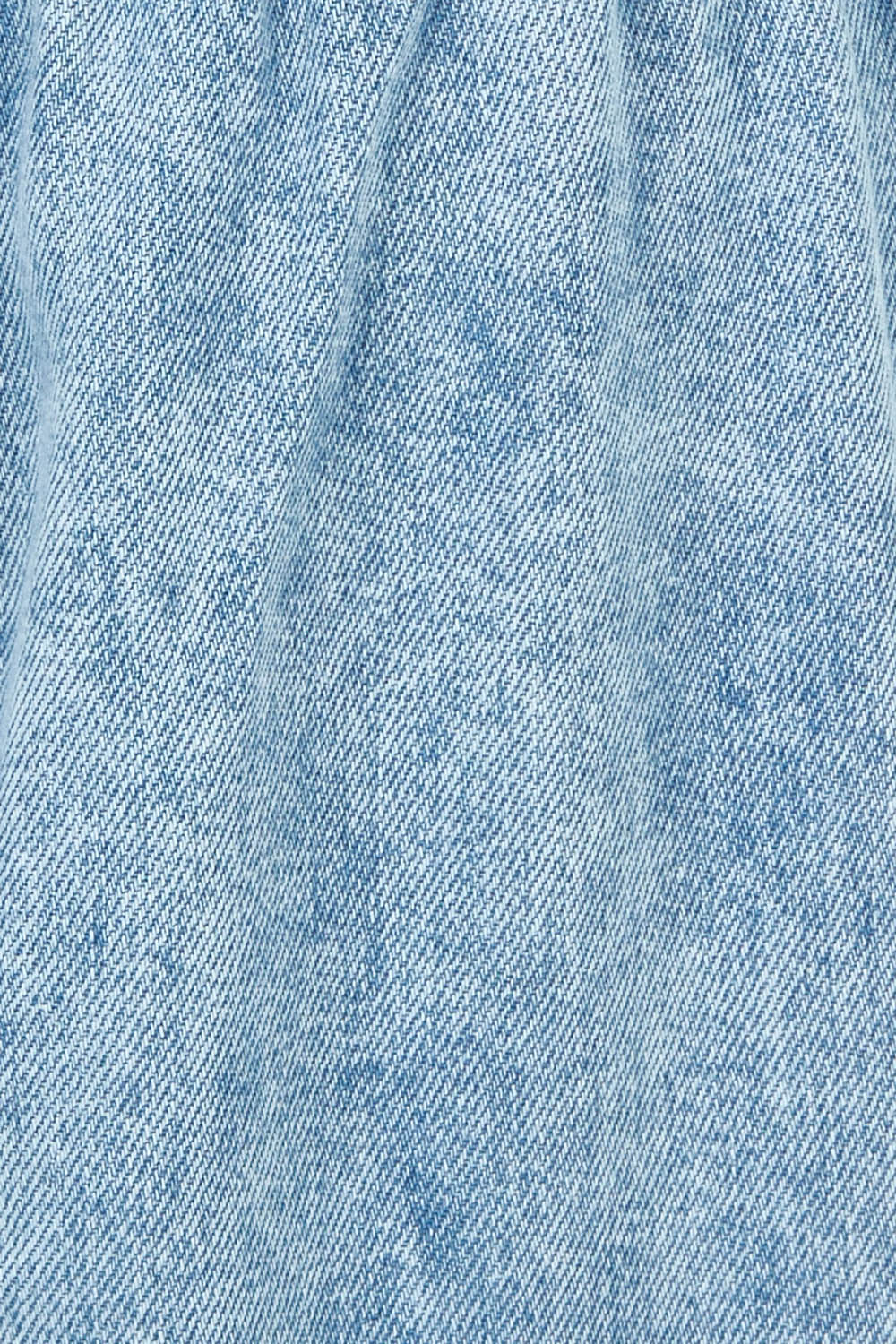 Product shot of the Coco Denim Maxi Skirt in colour Lightblue (Blue), detail