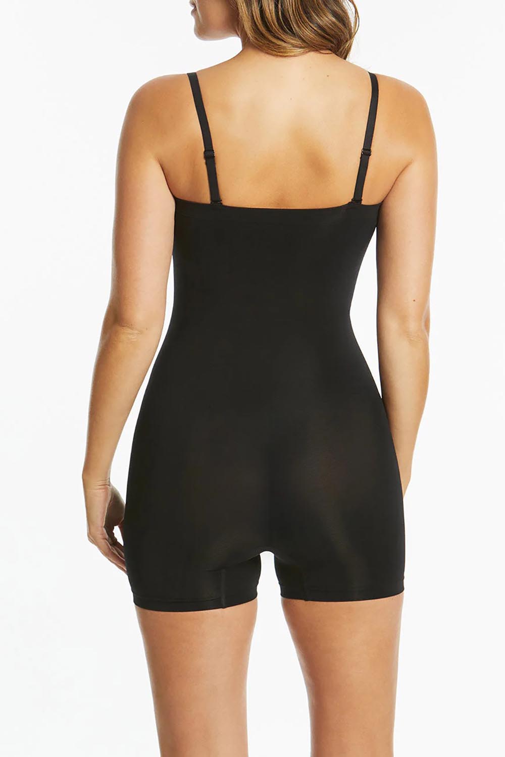 Power Lite Bandeau Bodysuit - Black