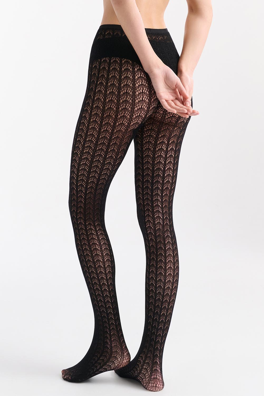 Scallop Net Tight - Black