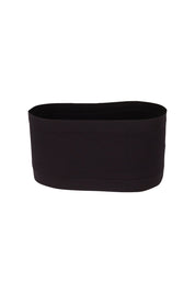 Product shot of the Bare Essentials Padded Bandeau in colour Black (Black), from the back