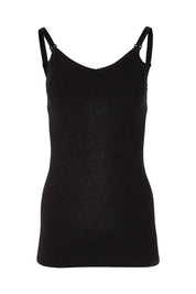 Product shot of the Bamboo Feeding Cami in colour Charmarle (Grey), from the front