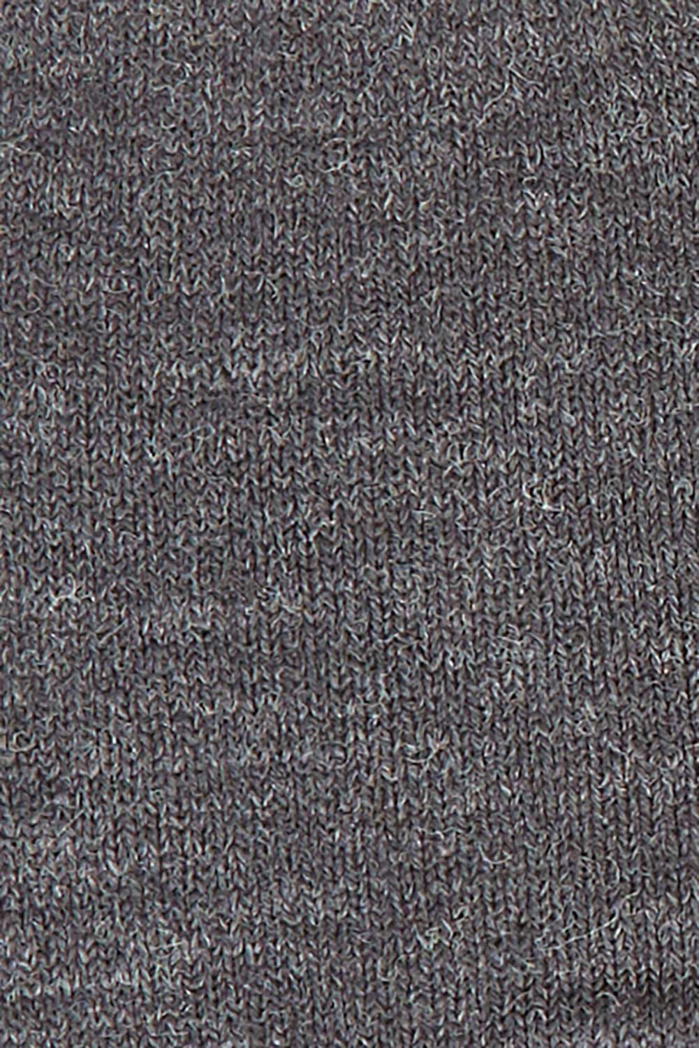 Product shot of the Wool Blend Knee High Boot Sock 2P in colour Charcoalbk (Black), detail