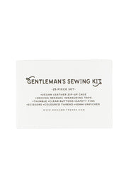 Product shot of the Travel Sewing Kit in colour Cognac, detail