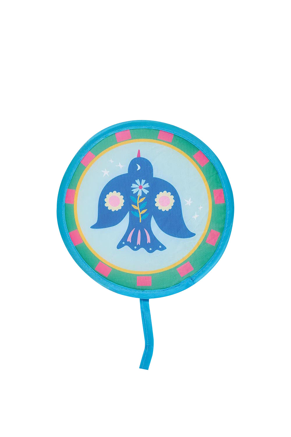 Product shot of The Original Twist Fan in colour Bird, from the front