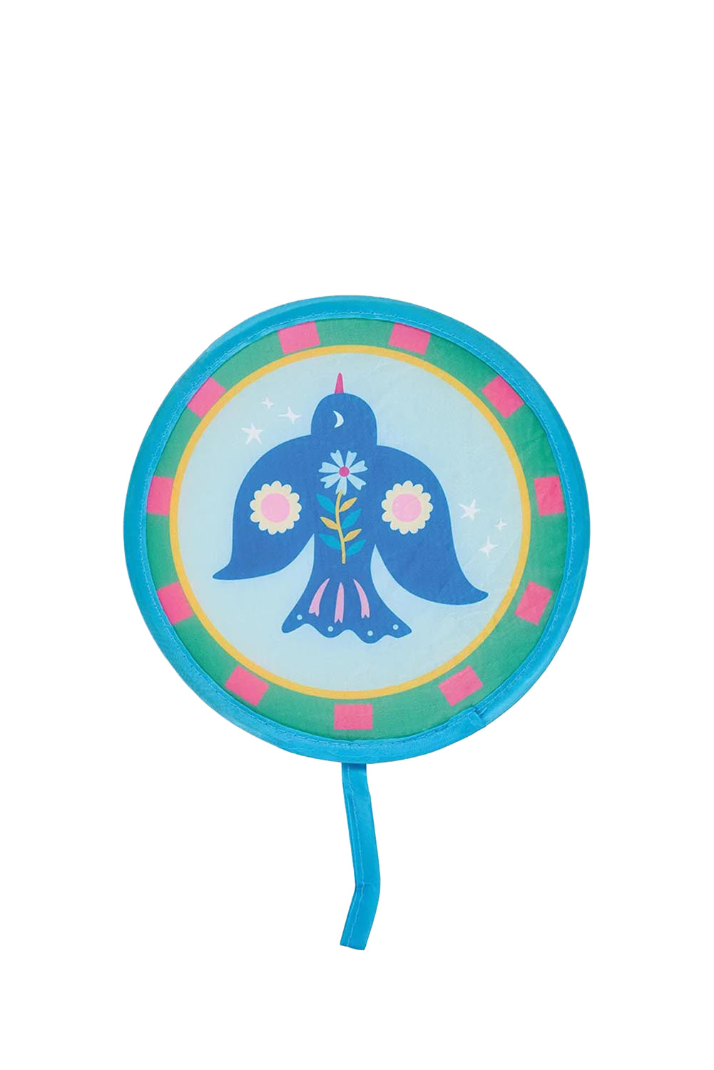 Product shot of the The Original Twist Fan - Bird in colour Bird, from the front