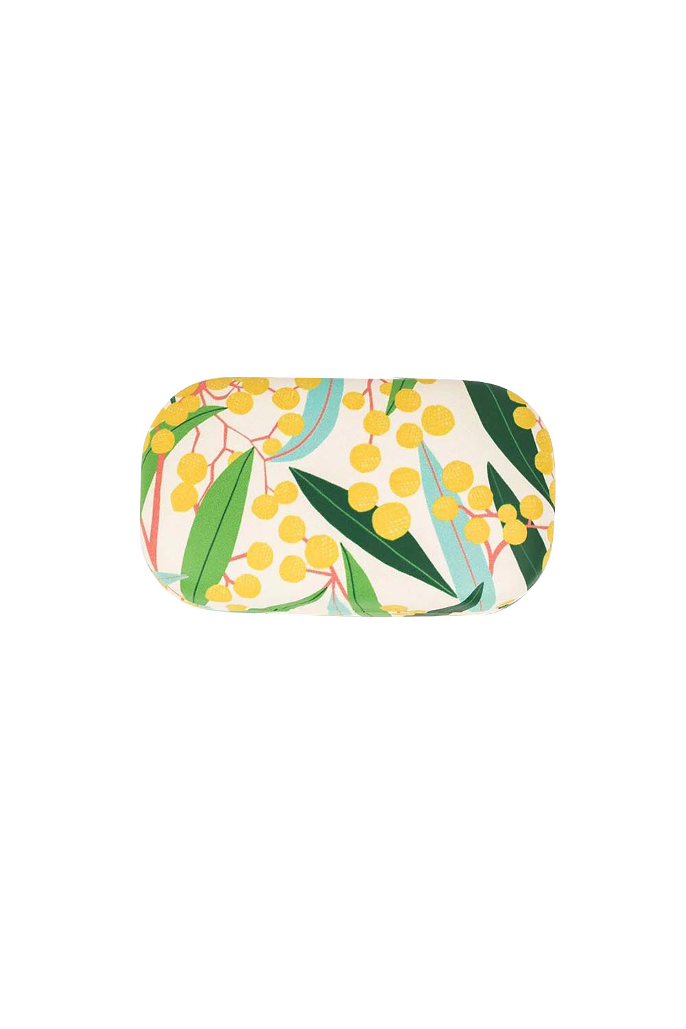 Product shot of the Safe Keeper Box - Wattle in colour Wattle, from the front