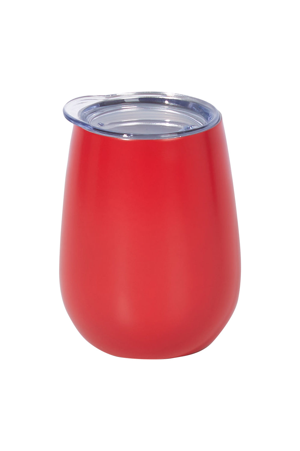 Product shot of the Matte Tumbler in colour Watermelon (Red), from the front