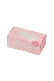 Product shot of the Beauty Ritual Shower Steamers - Lavchamomile in colour Lavchamomile, from the front
