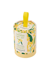 Product shot of the Shower Gift Sets - Goldenwattle in colour Goldenwattle, from the front