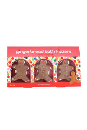 Product shot of the Christmas Gingerbread Men Fizz in colour Ginger (Pink), from the front