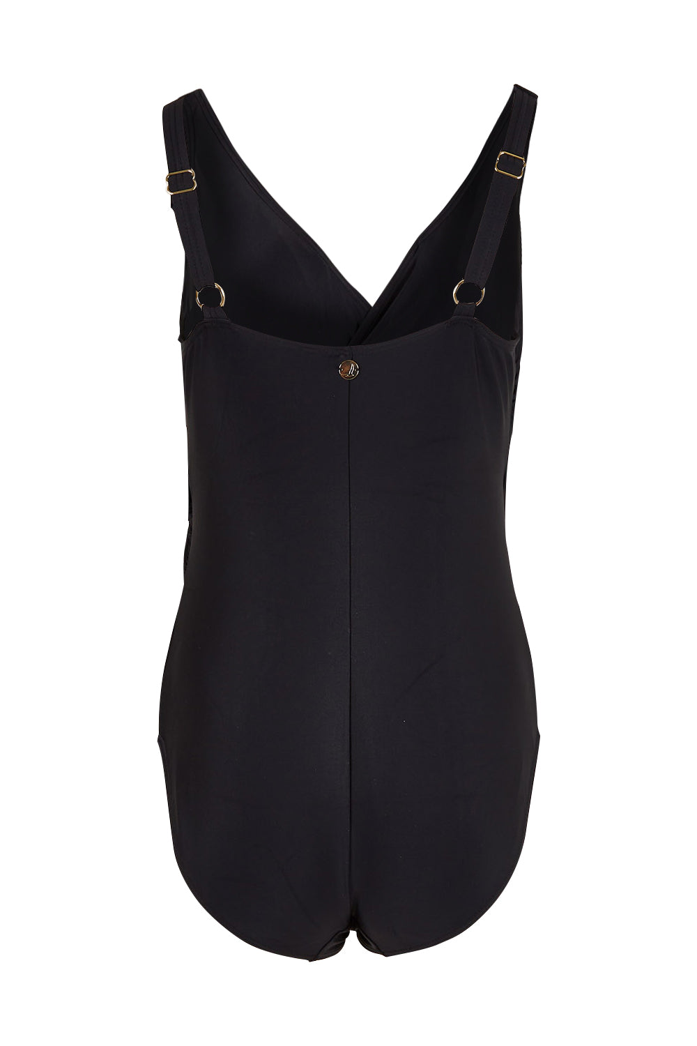 Product shot of the Hayes Underwire One Piece in colour Black (Black), from the back