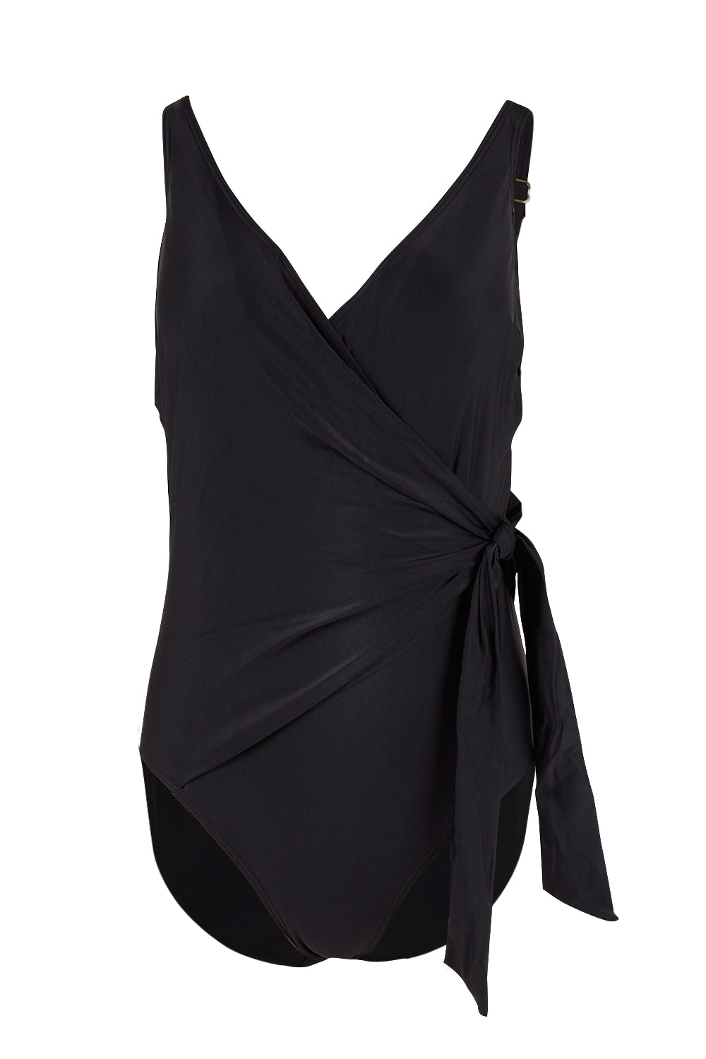 Product shot of the Hayes Underwire One Piece in colour Black (Black), from the front