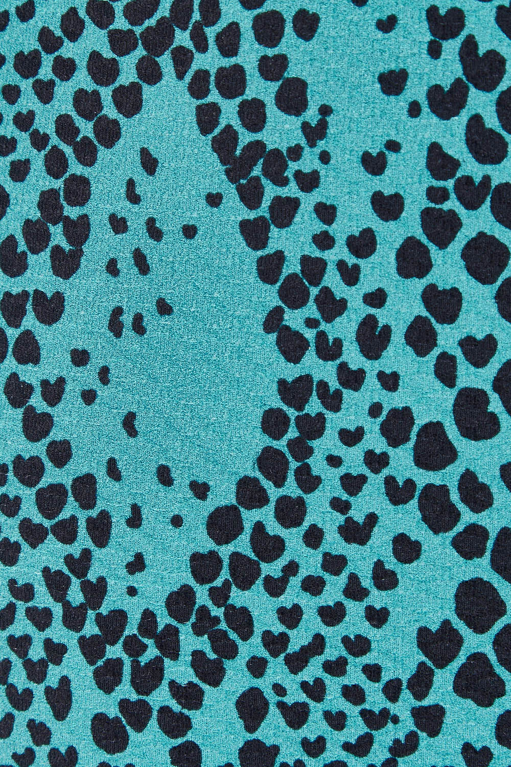 Product shot of the Everglades C/DD Longline One Piece in colour Jungle (Blue), detail