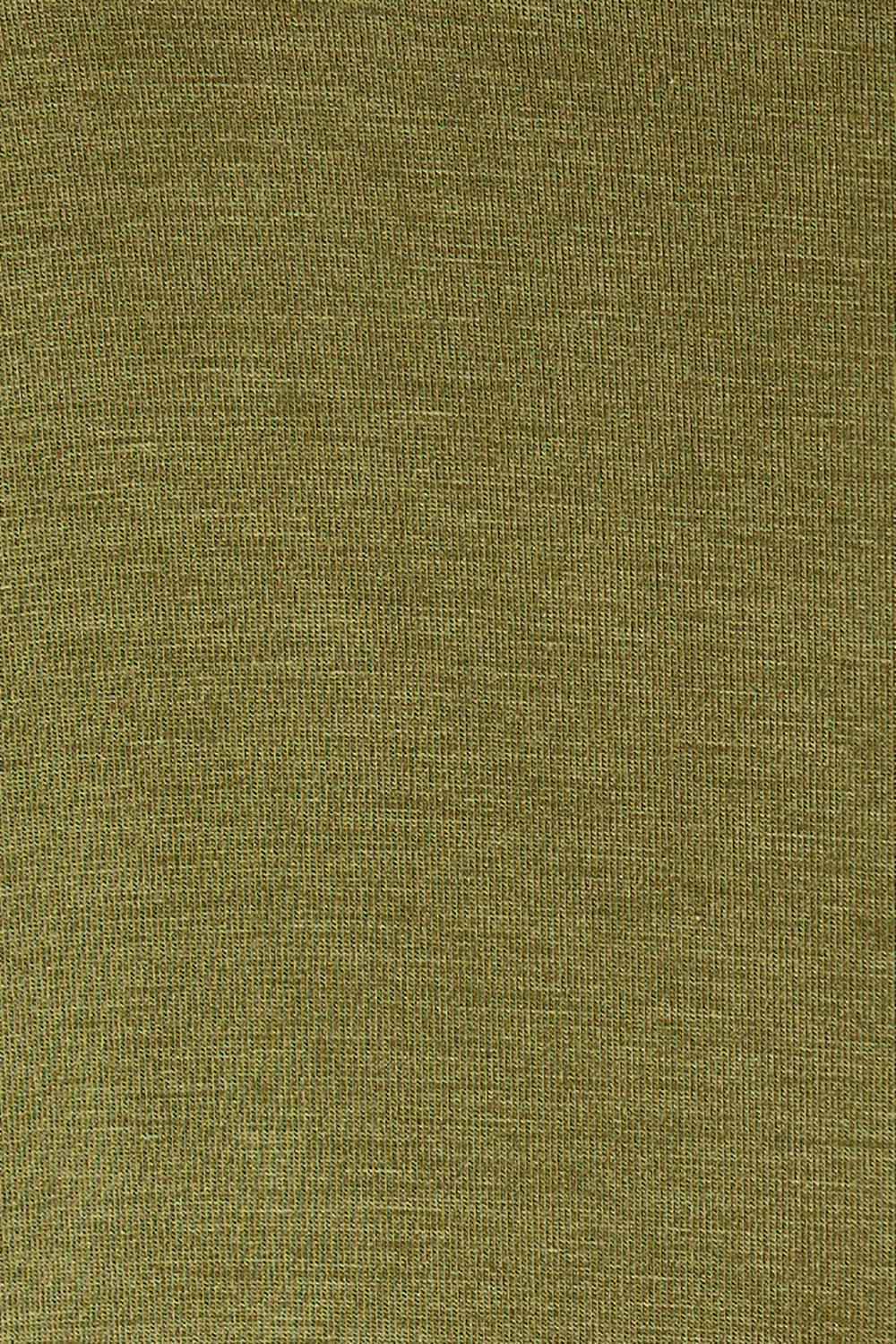 Product shot of the Elsie Dress in colour Darkolive (Green), detail