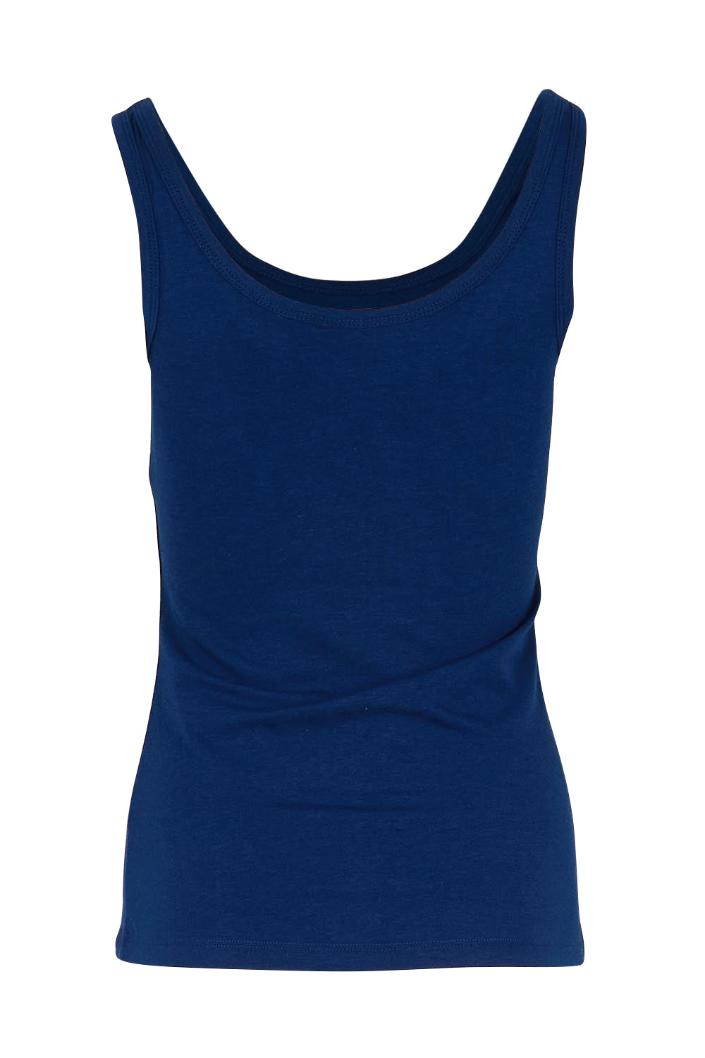Bamboo Scoop Singlet - Navy