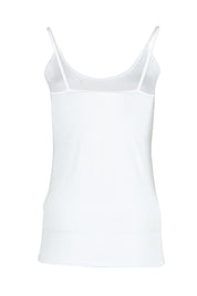Lucia Bamboo Cami - White