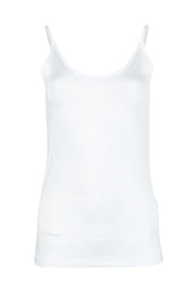 Lucia Bamboo Cami - White