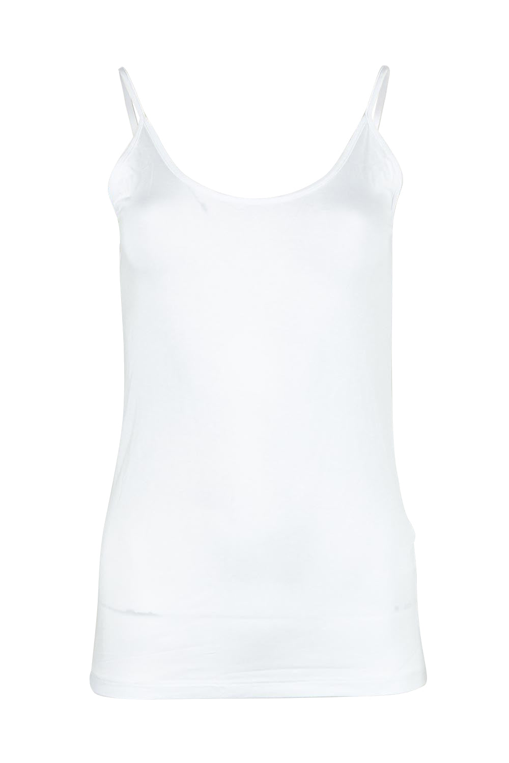 Lucia Bamboo Cami - White
