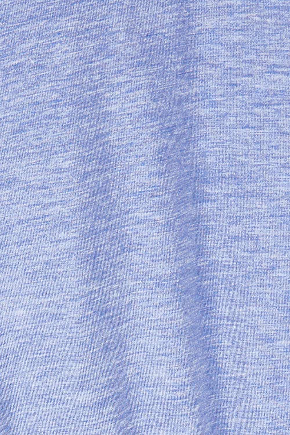 Product shot of the Bamboo Robe in colour Lavender (Blue), detail