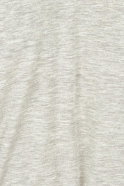 Product shot of the Bamboo Robe in colour Oatmeal, detail