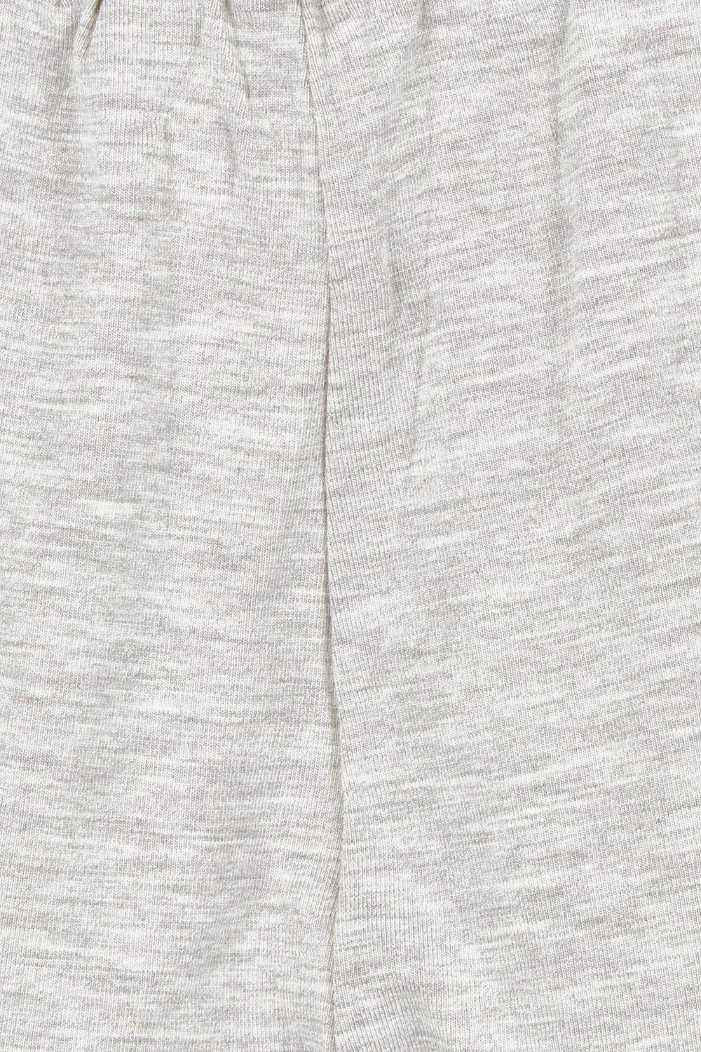 Product shot of the 3/4 Bamboo PJ Pant in colour Oatmeal, detail
