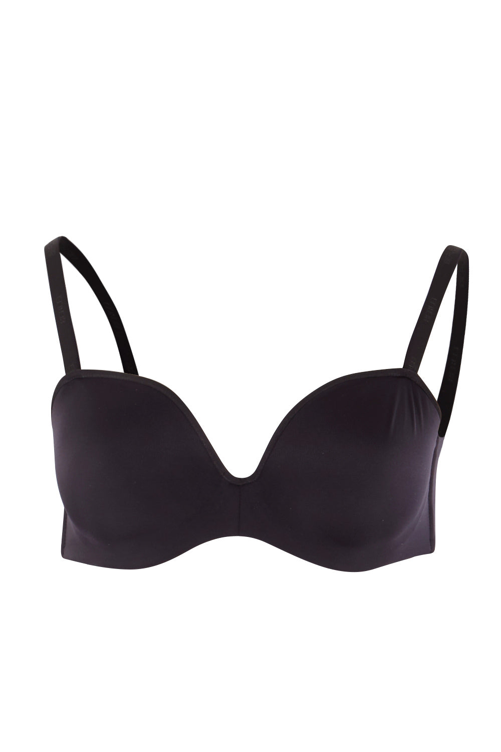 Product shot of the Ultimate Strapless Bra in colour Black (Black), detail
