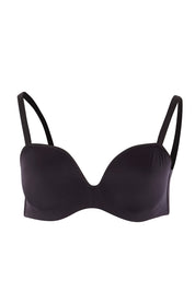 Product shot of the Ultimate Strapless Bra in colour Black (Black), detail