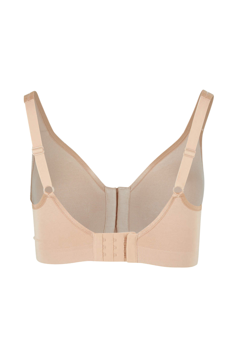 Product shot of the Postin colourSurgery Recovery Bra - Nude, from the back