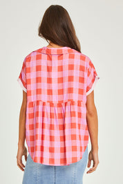 Preloved Fiona Shirt - Redcheck