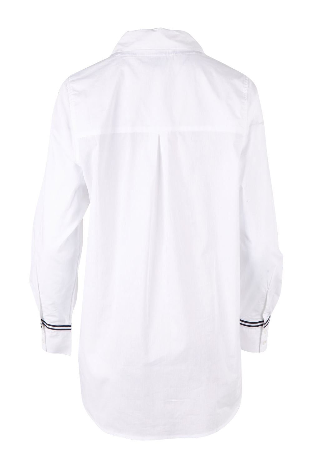 Product shot of the Scout Shirt in colour White (White), from the back